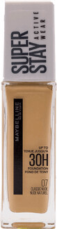 Maybelline New York SuperStay 30H Active Wear fond de ten 07 Classic Nude, 30 ml