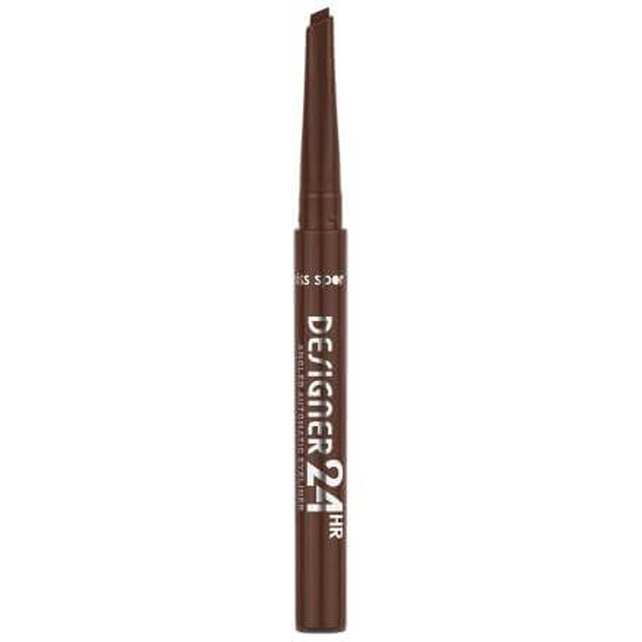 Miss Sporty Designer 24H Automatic Eye Pencil 002 Fab Brown, 1,6 g