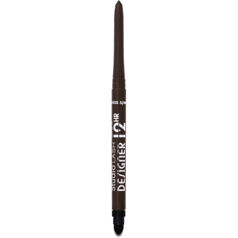 Miss Sporty Designer Studio Lash creion pentru sprâncene 003 Dark Brown, 0,28 g