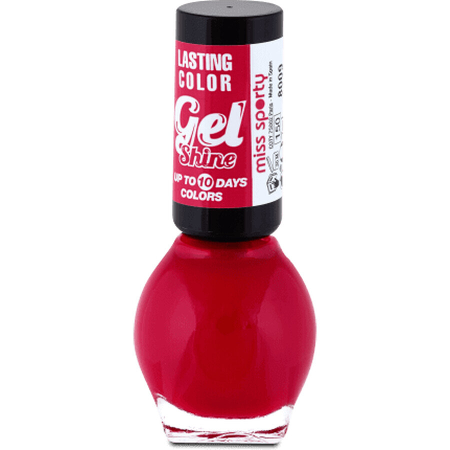 Miss Sporty Lasting Colour lac de unghii 150 Red Tango, 7 ml