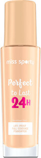 Miss Sporty Perfect to Last 24H Foundation 101 Golden Ivory, 30 ml