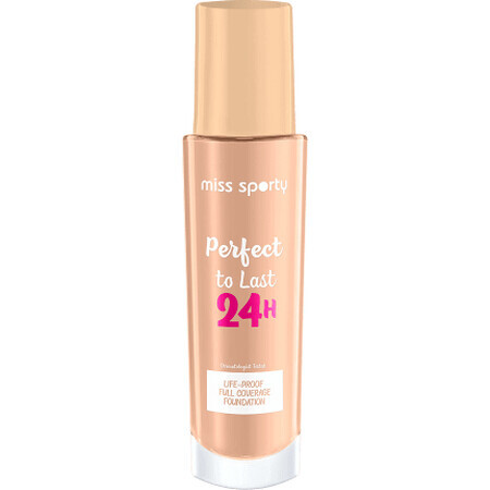 Miss Sporty Perfect to Last 24H Foundation 201 Klassisches Beige, 30 ml