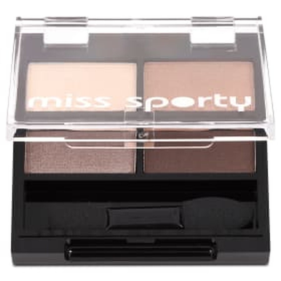 Miss Sporty Studio Colour Quattro Lidschatten 403 Smoky Brown Eyes, 5 g