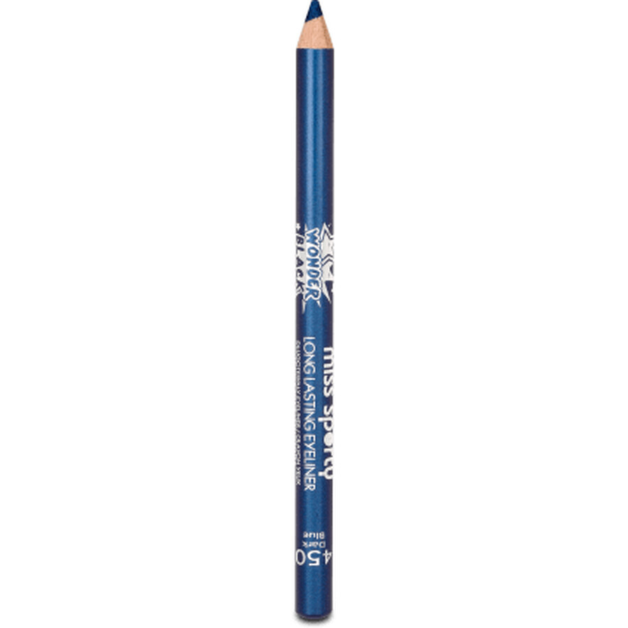 Miss Sporty Wonder Lápiz de ojos de larga duración 450 Azul oscuro, 1,2 g