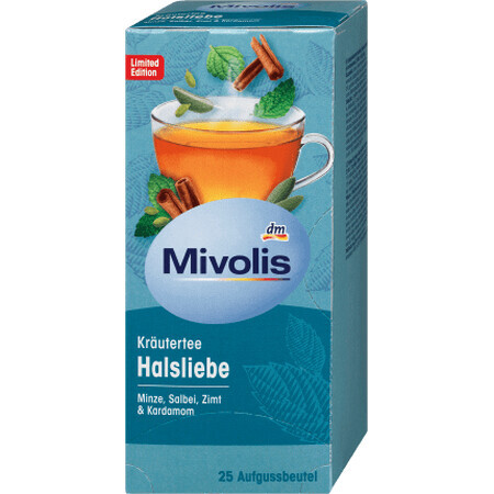 Mivolis Ceai de plante pentru gât, 45 g