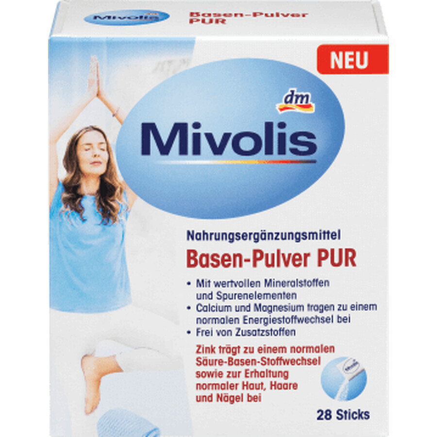 Mivolis Basen-Pulver PUR, 28 Sticks