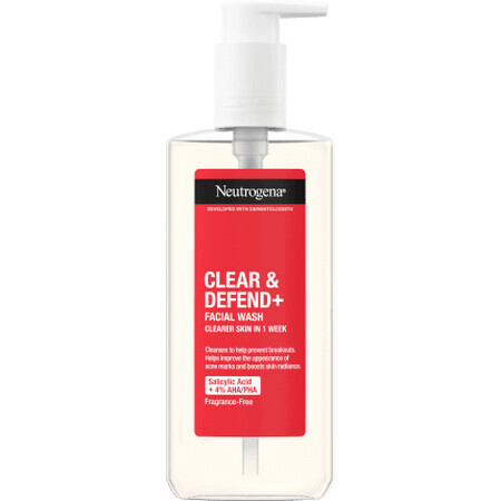 Neutrogena Gel de curățare pentru prevenirea acneei, 200 ml