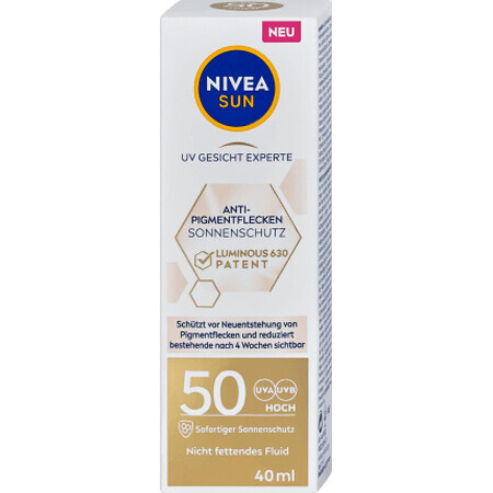 Nivea Face Cream SPF50, 40 ml