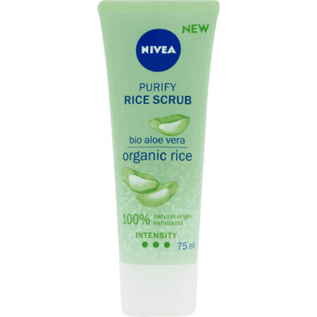 Nivea Scrub cu orez pentru ten mixt, 75 ml