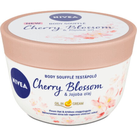 Nivea Körper-Soufflé mit Kirschblüte und Jojobaöl, 200 ml