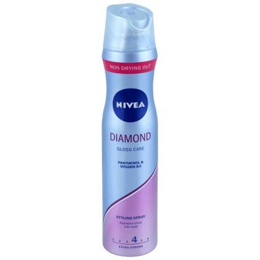 Nivea Spray fixativ diamond gloss, 250 ml