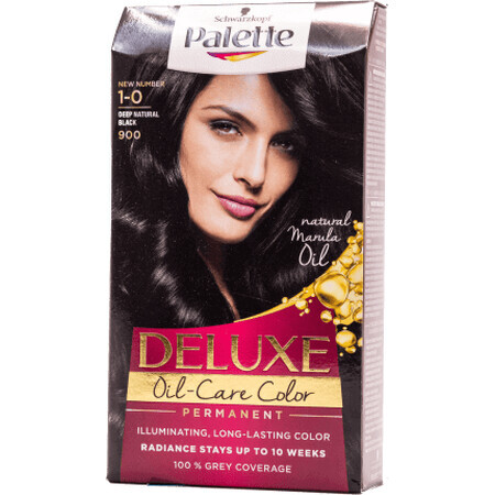 Palette Deluxe Permanent Paint 900/1-0 Naturschwarz, 1 Stück