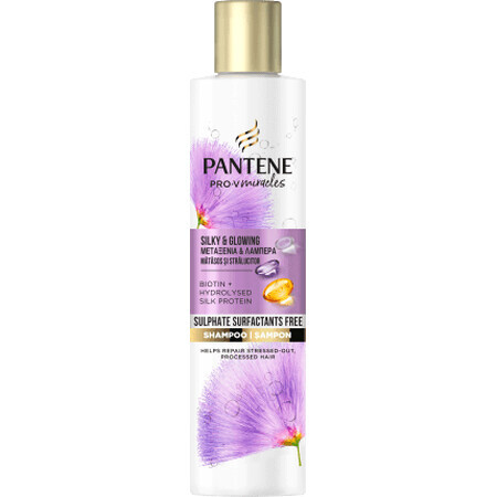 Pantene Silk and Glow Haarshampoo, 225 ml