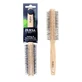 Parsa Beauty Runde Holzhaarbürste mit Kunststoffborsten, 19mm, 1 Stück