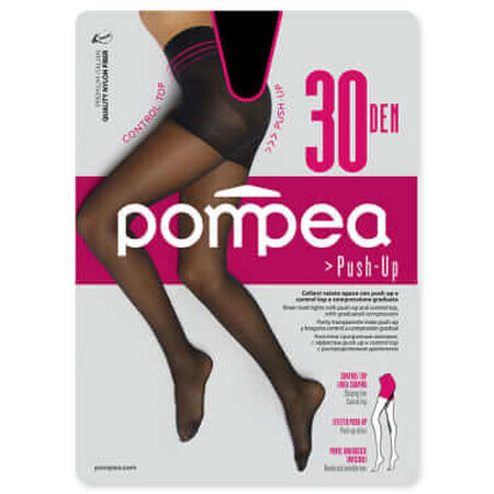 Pompea Push Up 30 DEN 4-L schwarz, 1 Stück