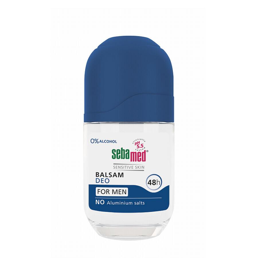 Deo-Roll-On Balsam für Männer Sensitive, 50 ml, sebamed