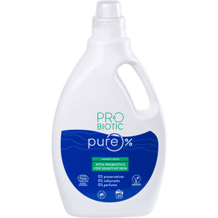 PROBIOSANUS Detergent de rufe cu Probiotice 30 de spălări, 1,5 l