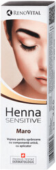 RENOVITAL Henna Sensitive Augenbrauencreme Farbstoff braun, 6 g