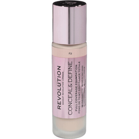 Revolution Conceal & Define fond de ten F2, 23 ml