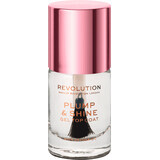 Revolution Plump&Shine Gel Top Coat, 10 ml