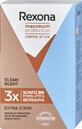 Rexona Deodorant stick Clean Scent, 45 ml