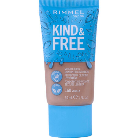 Rimmel London Kind&Free 160 Vanille Grundierung, 30 ml