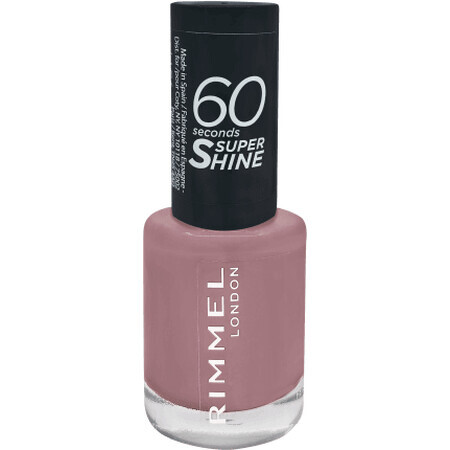 Rimmel London Lac de unghii 60 Seconds Super Shine 230 Mauve to the music, 8 ml