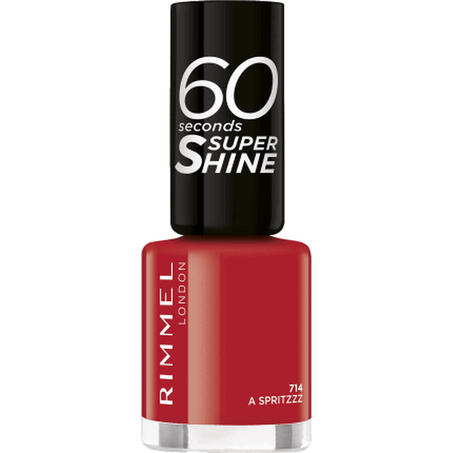 Rimmel London Nagellack 60 Seconds Super Shine 714 A Spritzzz, 8 ml