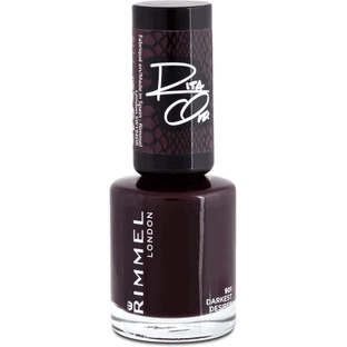 Rimmel London Nagellack 60 Seconds Super Shine 901 Darkest Desires, 8 ml