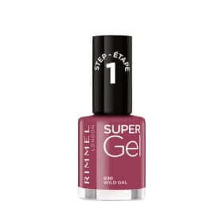 Rimmel London Super Gel Nagellack 030 Wild Gal, 12 ml