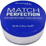 Rimmel London Match Perfection Puder Puder 001 Transparent, 10 g