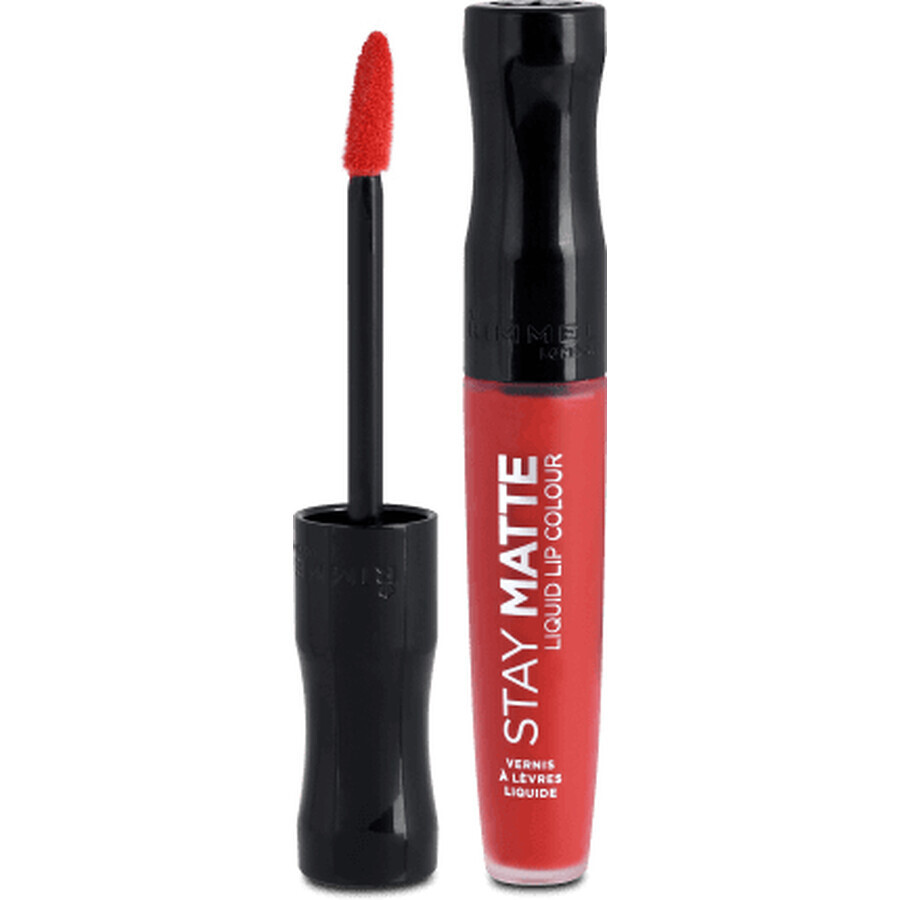 Rimmel London Ruj lichid Stay Matte 500 Fire Starter, 5,5 ml