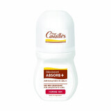 Deodorant roll-on reglator pentru barbati ABSORB+, 50 ml, Roge Cavailles