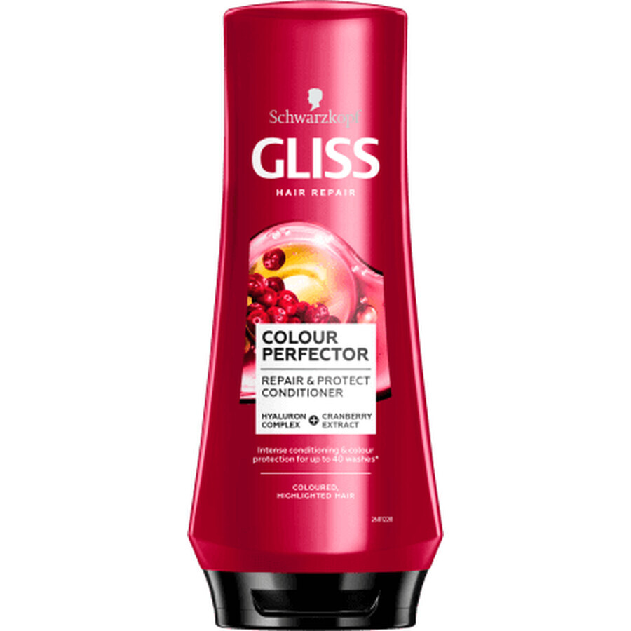 Schwarzkopf GLISS Balsam de păr color perfector, 200 ml