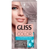 Schwarzkopf Gliss Color Dauerhafte Haarfarbe 10-55 Ultra Blonde Platinum, 1 Stück