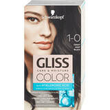 Schwarzkopf Gliss Color Dauerhafte Haarfarbe 1-0 Intensives Schwarz, 1 Stück