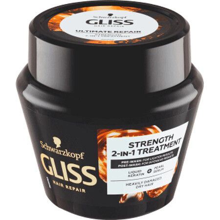 Schwarzkopf GLISS Tratament 2 în 1 Ultimate Repair, 300 ml