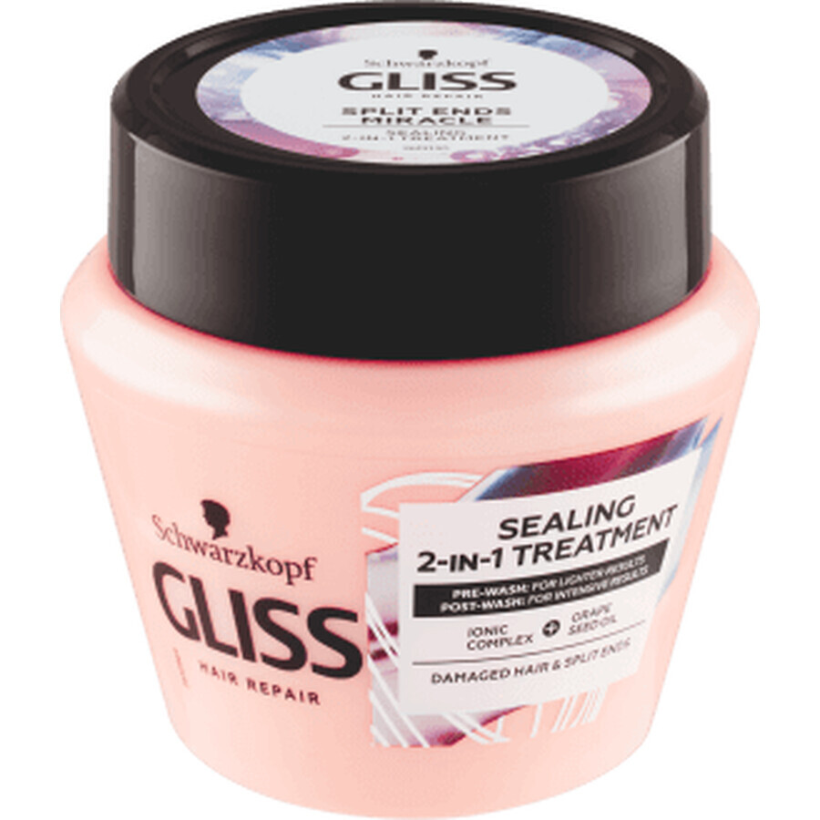 Schwarzkopf GLISS Tratament mască split ends, 300 ml