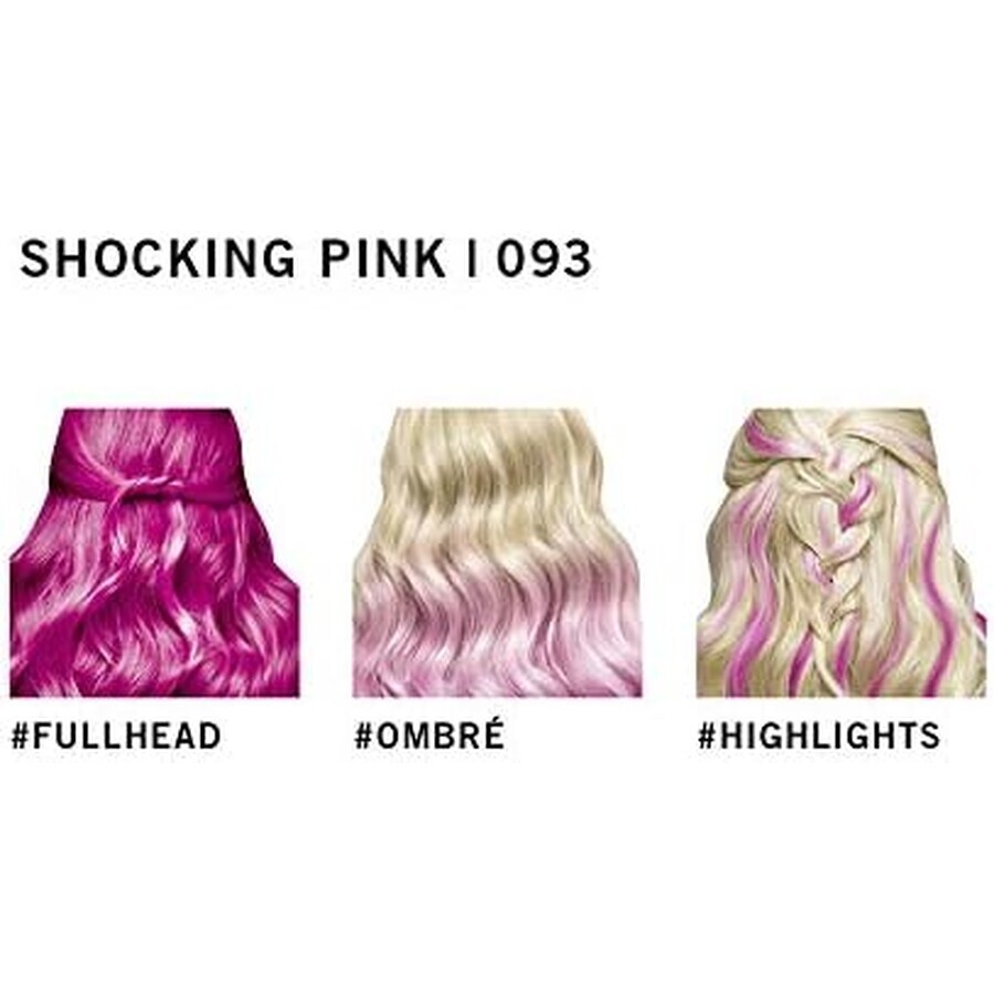 Schwarzkopf Live Semi-Permanent Hair Colour XXL 93 Schoking Pink, 0,8 l