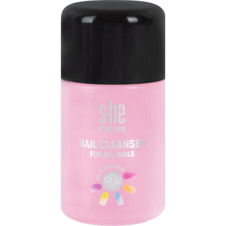 S-he colour&style Degresant pentru unghii cu gel, 100 ml