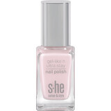 S-he colour&amp;style Gel-like'n ultra stay nail varnish 322/245, 10 ml