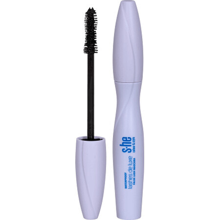 S-he colour&style Lashes de luxe false lash mascara 177/004 Waterproof, 10 ml