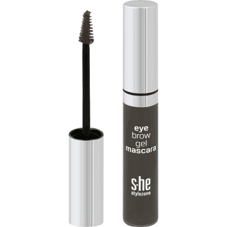 S-he colour&style Augenbrauen-Gel-Wimperntusche 150/002, 6 ml