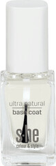 S-he colour&amp;style Ultra natural base coat 314/001, 10 ml
