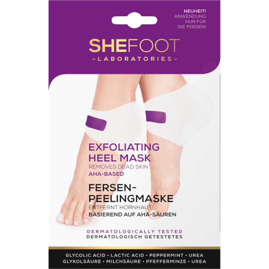 SHEFOOT Exfoliating Heel Mask, 1 Stück