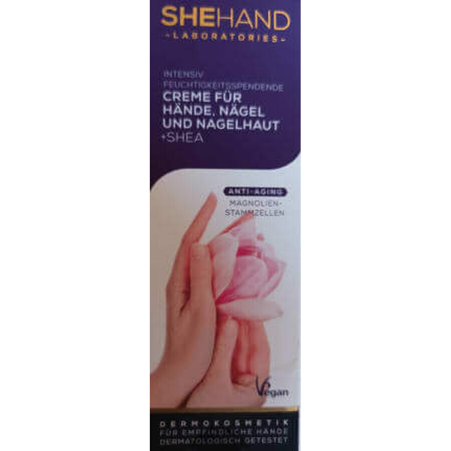 SHEHAND Cremă intens hidratantă pentru mâini, ungii și cuticule, 50 ml