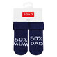 Soxo Baby Socken 50% Mama 50% Papa Nr. 16-18, 1 St&#252;ck