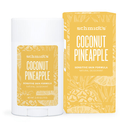 Deodorant stick cu Cocos și Ananas, 75 g, Schmidt's