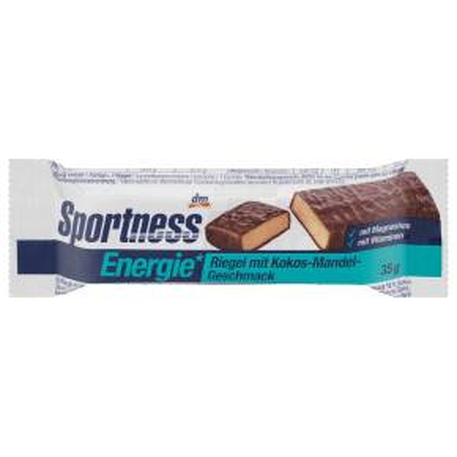 Sportness Baton cu cocos și migdale, 35 g