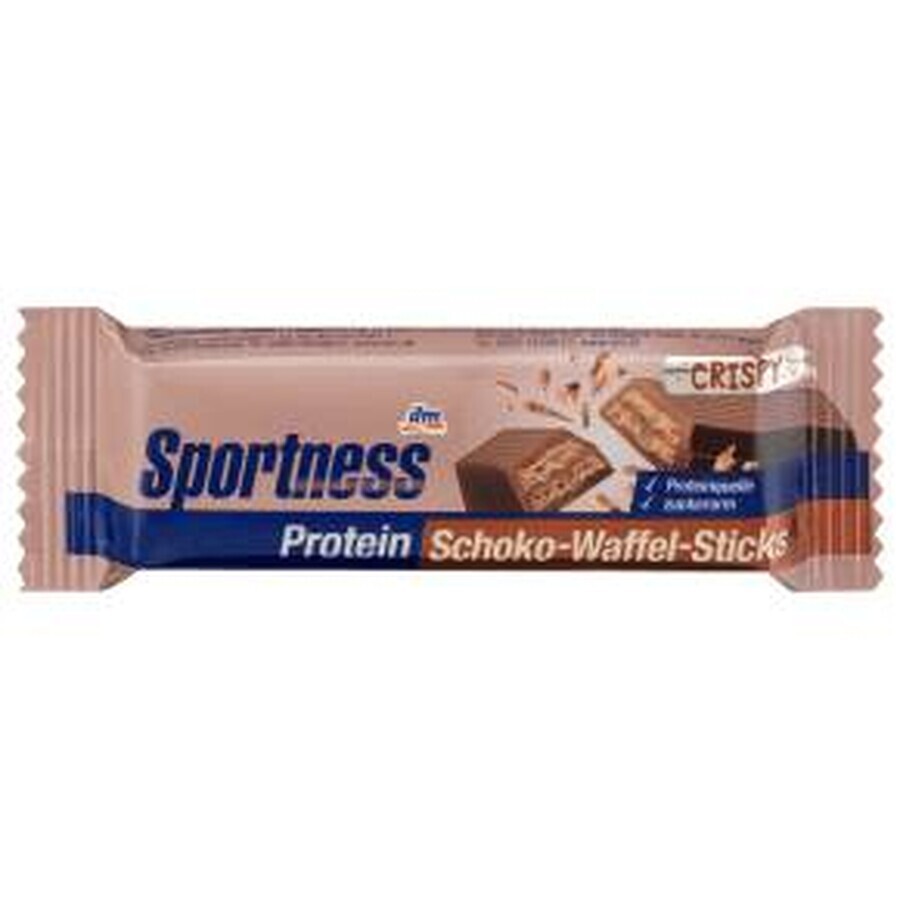 Sportness Baton cu proteine ciocolată și napolitane, 21,5 g